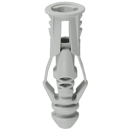 Dottie Triple-Grip Screw Anchor, 1-3/16" L, Polyethylene, 100 PK 8